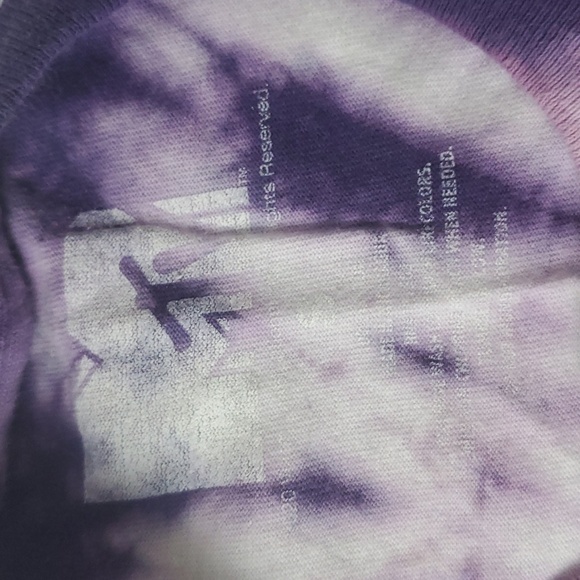 MTV Tie Dye Checkered Graphic T Shirt, Size S - Picture 5 of 5